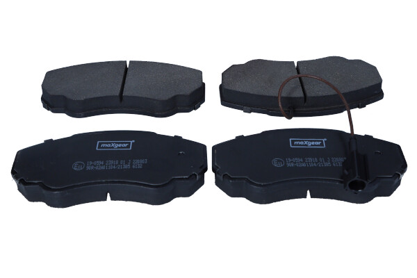 MAXGEAR 19-0594 Bremsbelagsatz, Scheibenbremse