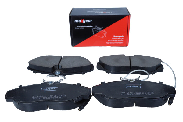 MAXGEAR 19-0611 Bremsbelagsatz, Scheibenbremse