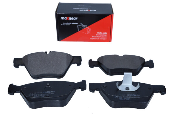 MAXGEAR 19-0631 Bremsbelagsatz, Scheibenbremse