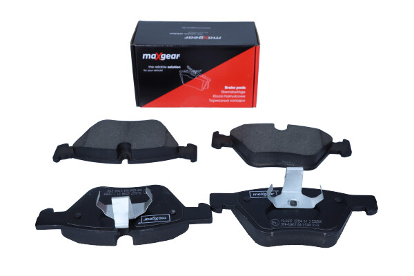 MAXGEAR 19-0637 Bremsbelagsatz, Scheibenbremse