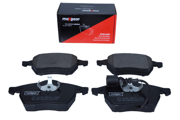 MAXGEAR 19-0661 Bremsbelagsatz, Scheibenbremse
