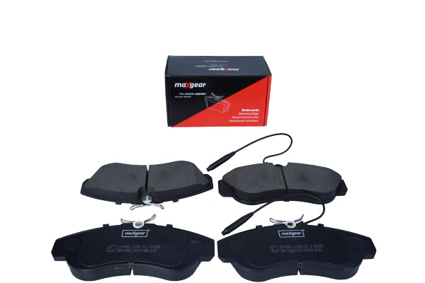 MAXGEAR 19-0663 Bremsbelagsatz, Scheibenbremse