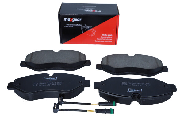 MAXGEAR 19-0666 Bremsbelagsatz, Scheibenbremse