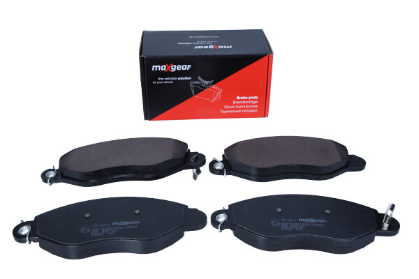 MAXGEAR 19-0671 Bremsbelagsatz, Scheibenbremse