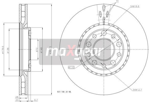 MAXGEAR 19-1325MAX...