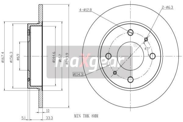 MAXGEAR 19-1955MAX...