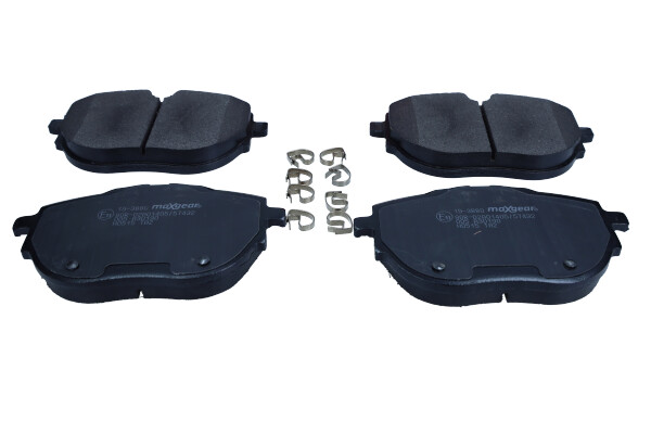 MAXGEAR 19-3880 Bremsbelagsatz, Scheibenbremse