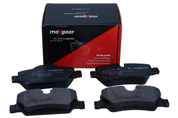 MAXGEAR 19-3887 Bremsbelagsatz, Scheibenbremse