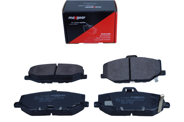 MAXGEAR 19-3892 Bremsbelagsatz, Scheibenbremse
