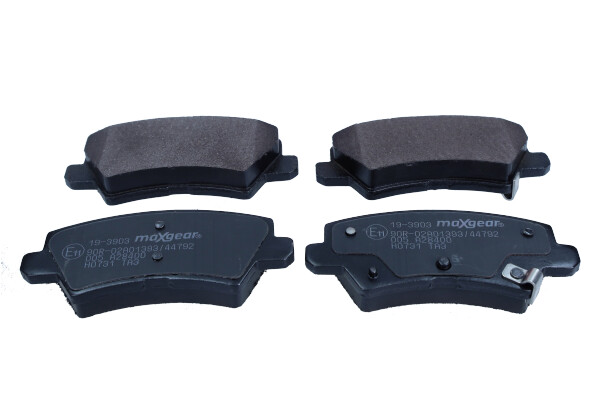MAXGEAR 19-3903 Bremsbelagsatz, Scheibenbremse