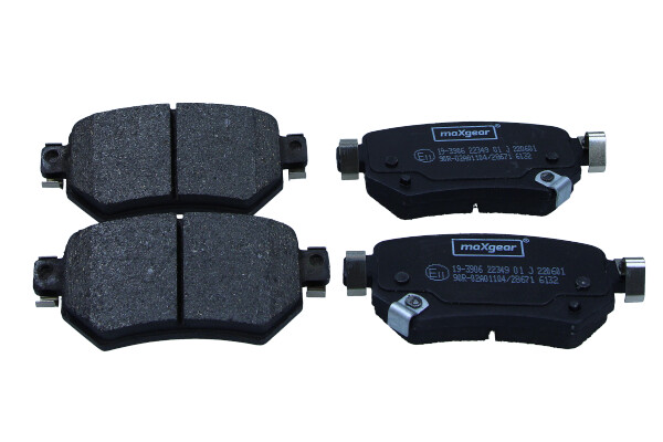 MAXGEAR 19-3906 Bremsbelagsatz, Scheibenbremse