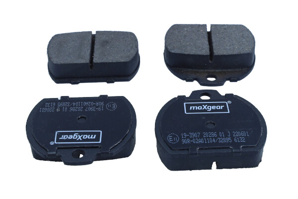 MAXGEAR 19-3907 Bremsbelagsatz, Scheibenbremse