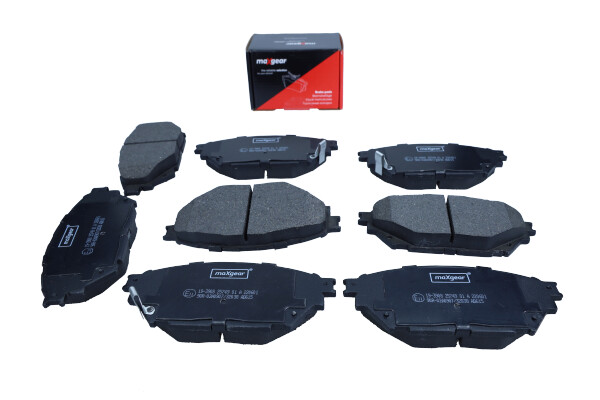 MAXGEAR 19-3908 Bremsbelagsatz, Scheibenbremse