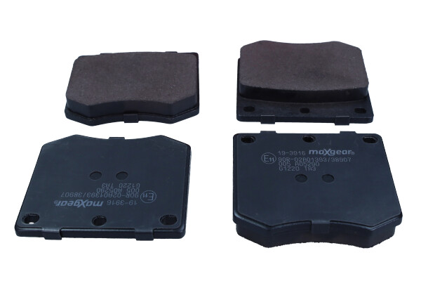 MAXGEAR 19-3916 Bremsbelagsatz, Scheibenbremse