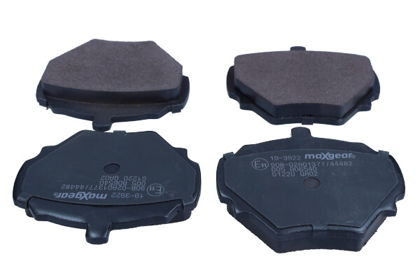 MAXGEAR 19-3922 Bremsbelagsatz, Scheibenbremse