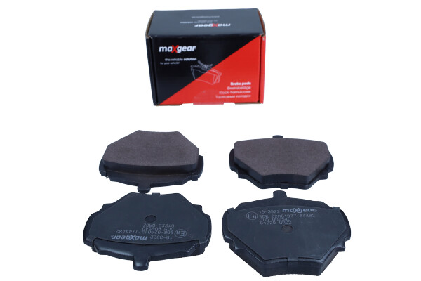 MAXGEAR 19-3922 Bremsbelagsatz, Scheibenbremse