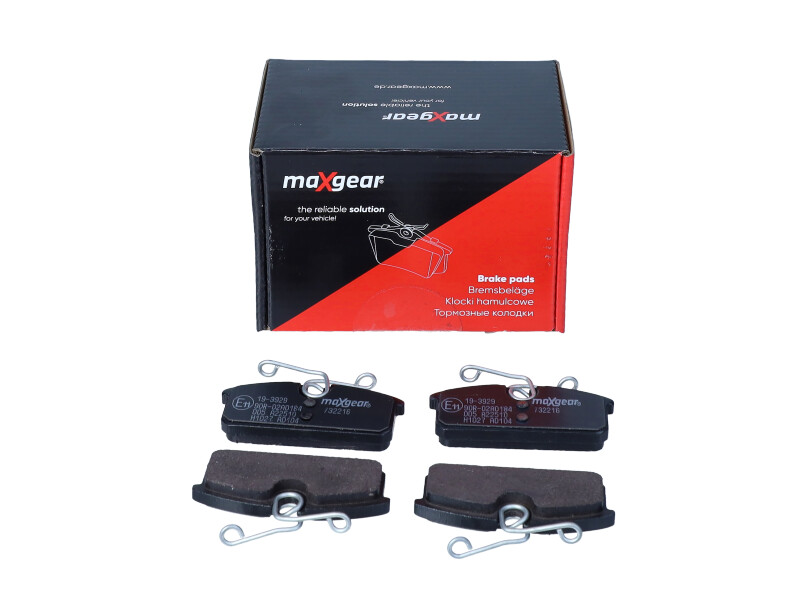 MAXGEAR 19-3929 Bremsbelagsatz, Scheibenbremse