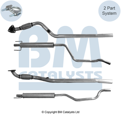 BM CATALYSTS BM50154 Tubo...