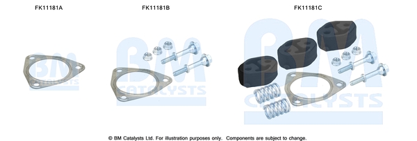 BM CATALYSTS FK11181 Kit di...