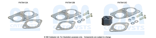BM CATALYSTS FK70412 Kit...
