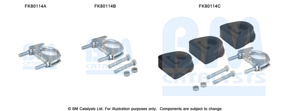 BM CATALYSTS FK80114 Kit...