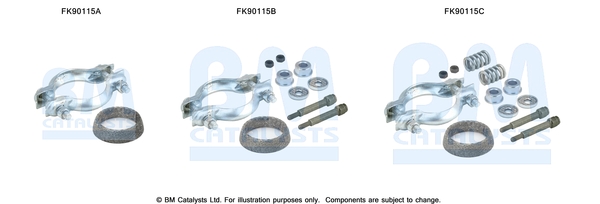 BM CATALYSTS FK90115 Kit...