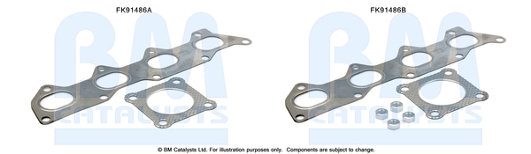 BM CATALYSTS FK91486 Kit...