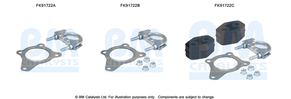 BM CATALYSTS FK91722 Kit...