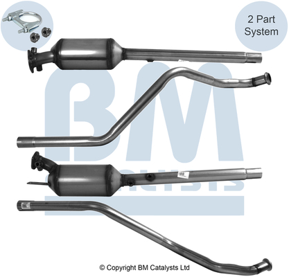 BM CATALYSTS BM11014 Ruß-/Partikelfilter, Abgasanlage für RENAULT