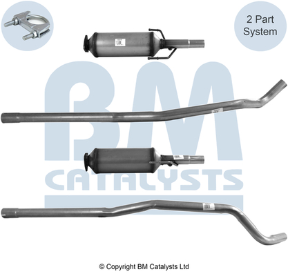 BM CATALYSTS BM11020 Ruß-/Partikelfilter, Abgasanlage für OPEL VAUXHALL