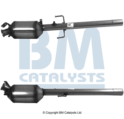 BM CATALYSTS BM11044 Ruß-/Partikelfilter, Abgasanlage für MERCEDES-BENZ