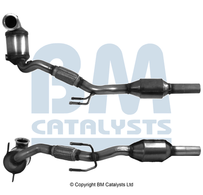 BM CATALYSTS BM15089H Approved Ruß-/Partikelfilter, Abgasanlage für AUDI SEAT SKODA