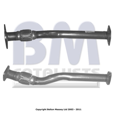 BM CATALYSTS BM50178 Abgasrohr für NISSAN
