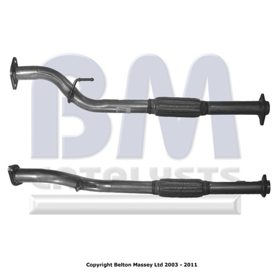 BM CATALYSTS BM50180 Abgasrohr für NISSAN