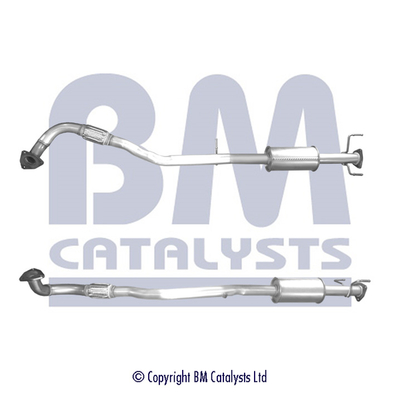 BM CATALYSTS BM50748 Abgasrohr für CHEVROLET OPEL VAUXHALL