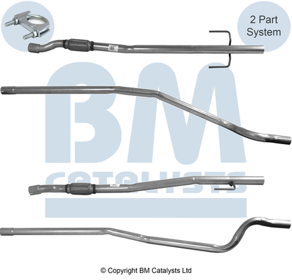 BM CATALYSTS BM50864 Abgasrohr für VAUXHALL
