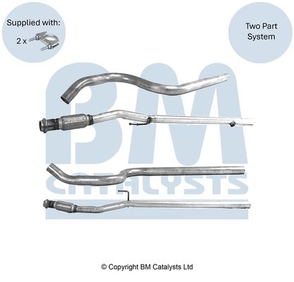 BM CATALYSTS BM50876 Tubo...