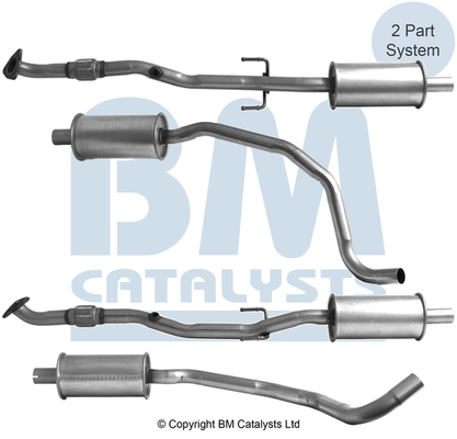 BM CATALYSTS BM50970 Abgasrohr für OPEL VAUXHALL