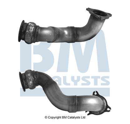 BM CATALYSTS BM50986 Abgasrohr für MERCEDES-BENZ