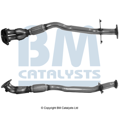 BM CATALYSTS BM51036 Abgasrohr für MITSUBISHI