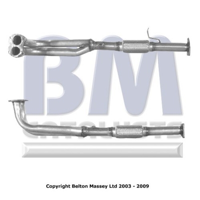 BM CATALYSTS BM70046 Abgasrohr für ROVER
