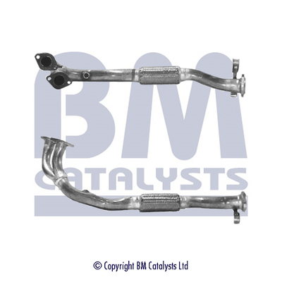 BM CATALYSTS BM70273 Abgasrohr für SAAB