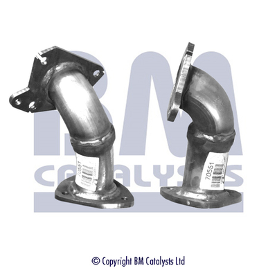 BM CATALYSTS BM70551 Abgasrohr für MG ROVER