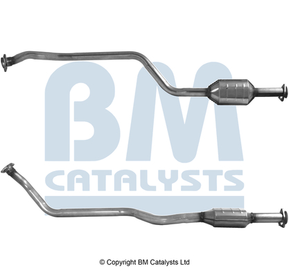 BM CATALYSTS BM80077H Approved Katalysator für MERCEDES-BENZ