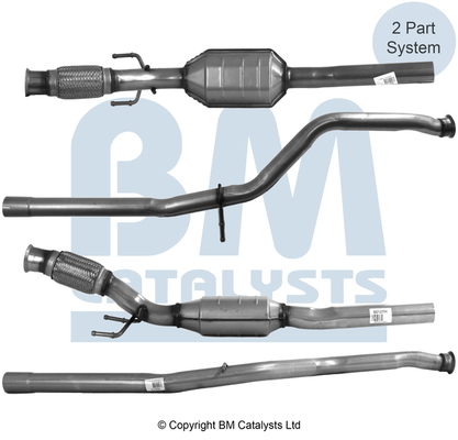 BM CATALYSTS BM80127H Approved Katalysator für PEUGEOT