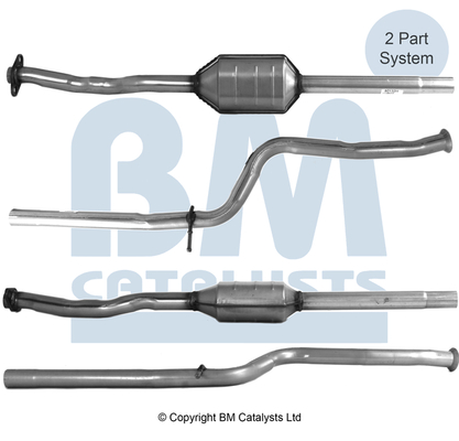 BM CATALYSTS BM80132H Approved Katalysator für CITROËN PEUGEOT