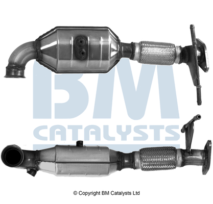BM CATALYSTS BM80443H Approved Katalysator für FORD