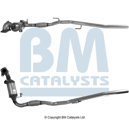 BM CATALYSTS BM91722H Approved Katalysator für AUDI SEAT SKODA VW