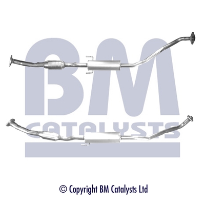 BM CATALYSTS BM91744H Approved Katalysator für TOYOTA