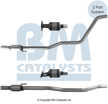 BM CATALYSTS BM92811H Approved Katalysator für HYUNDAI